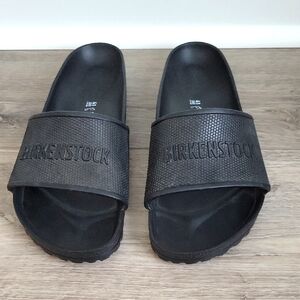 Birkenstock Barbados Essentials EVA Black Slide Sandals Unisex Women 10/Men 8